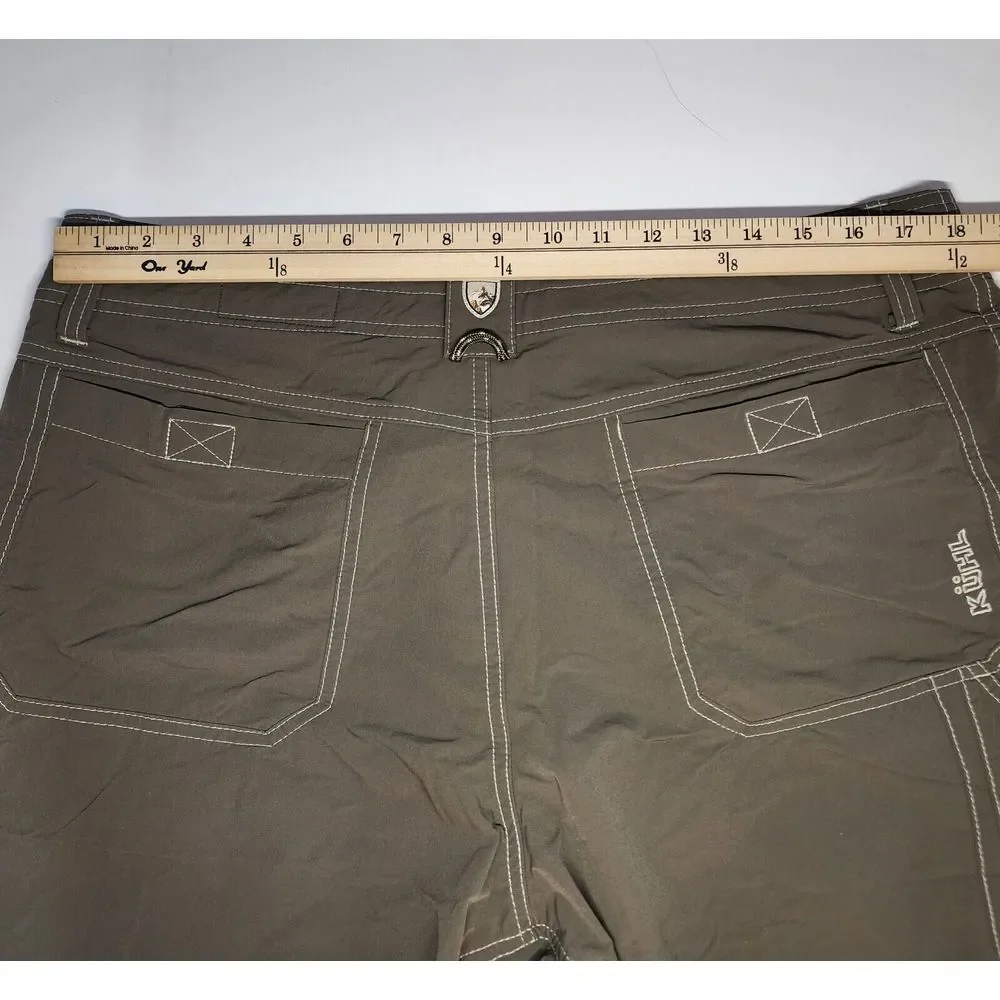 KUHL Mens Size 38 Gray Cargo‎ Shorts